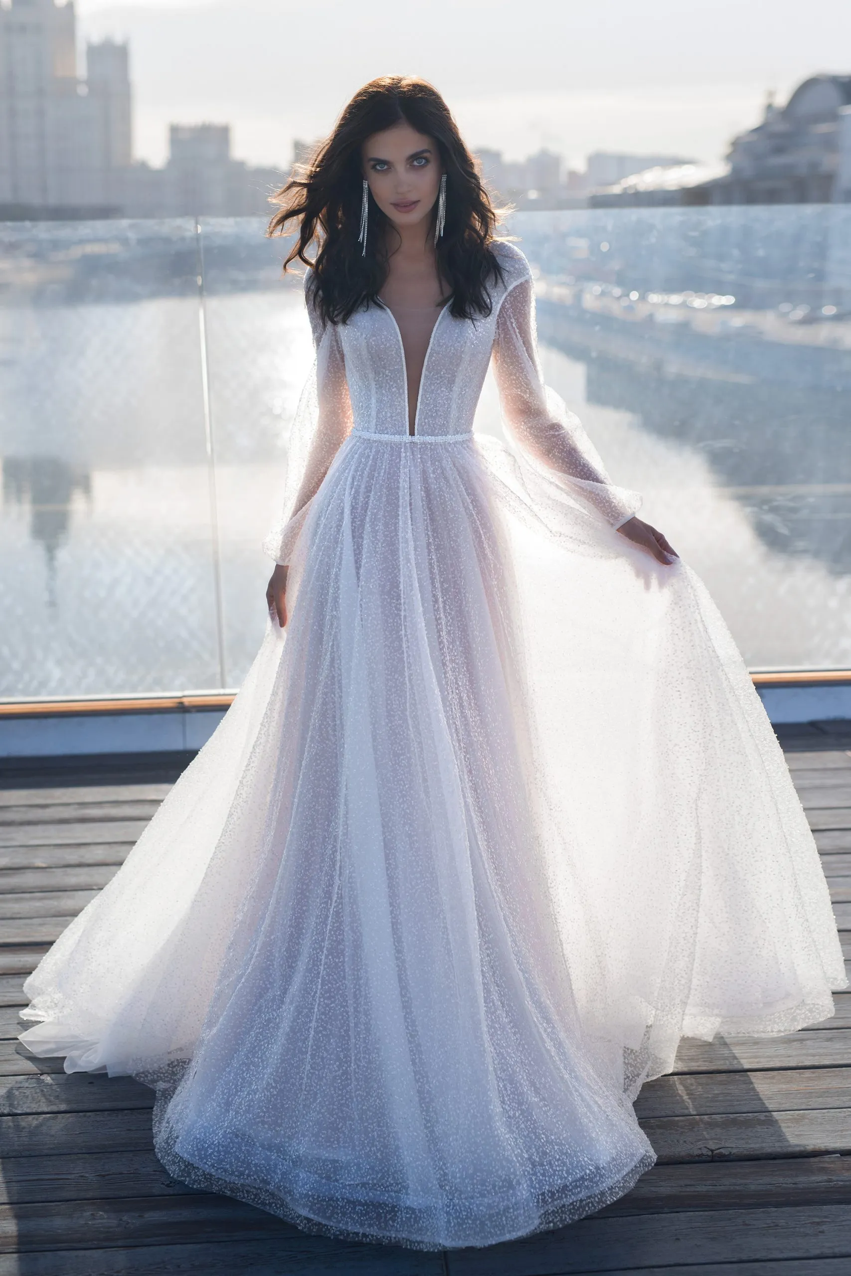 wedding dress Monet