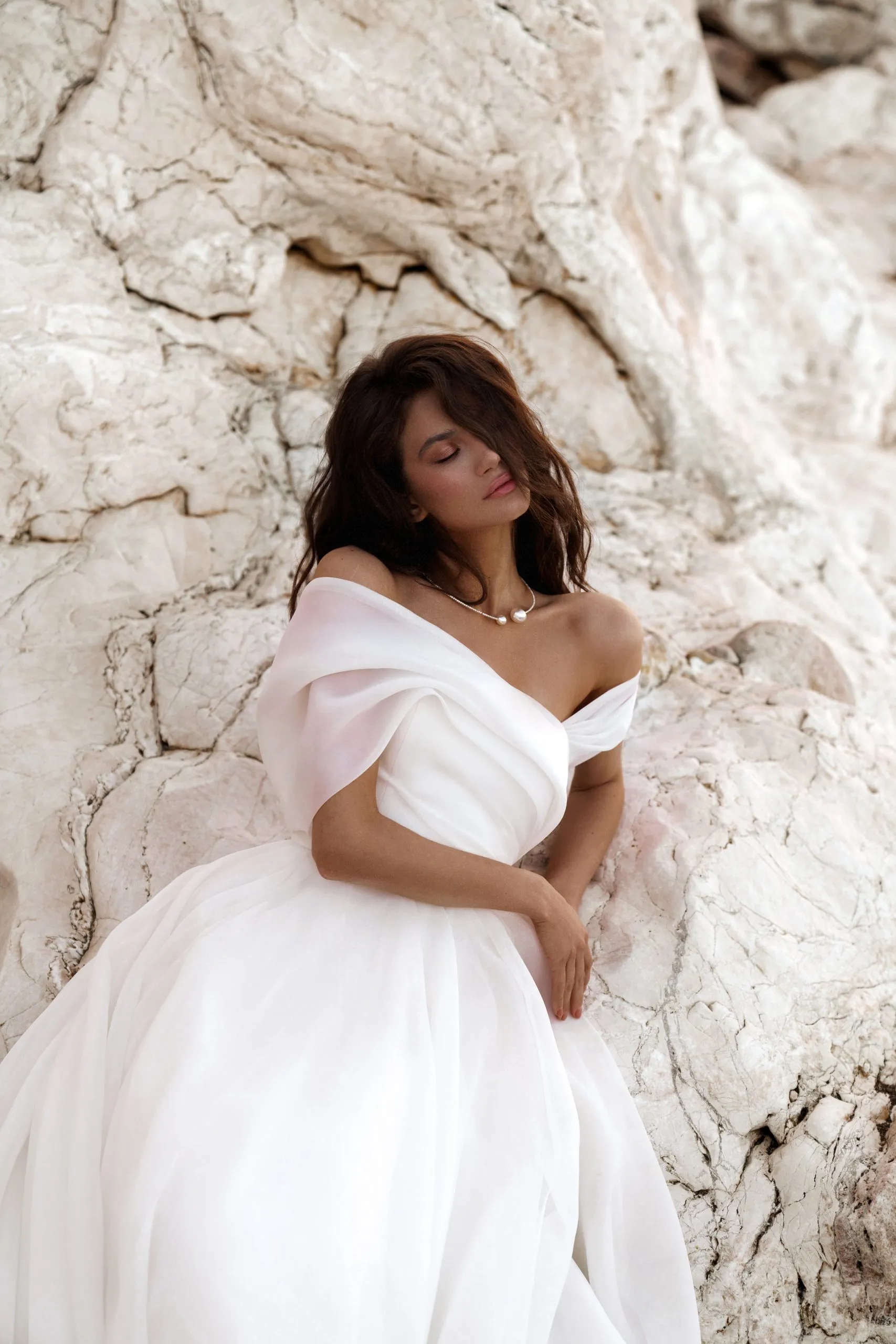 wedding dress Sunset