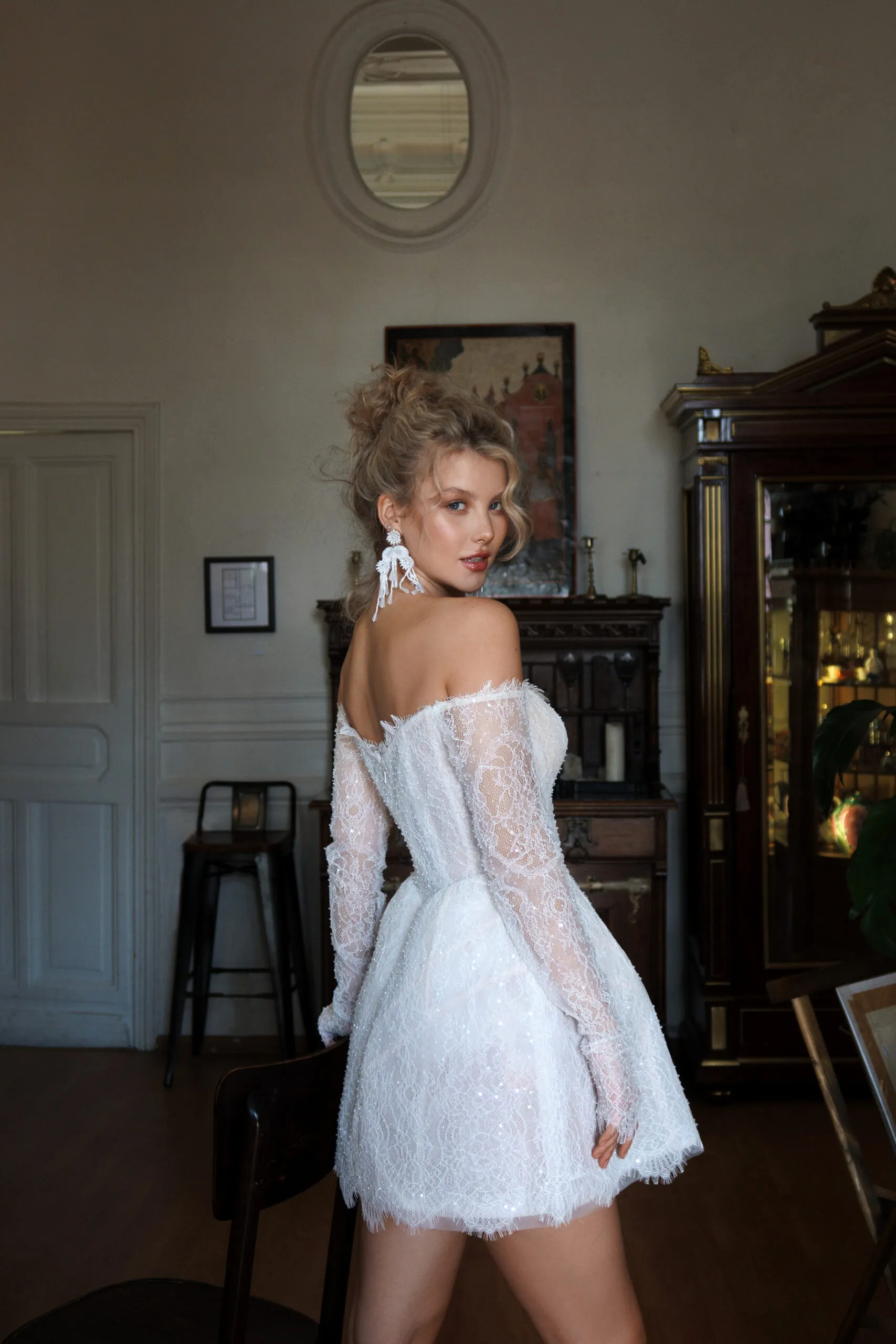 wedding dress Шабли